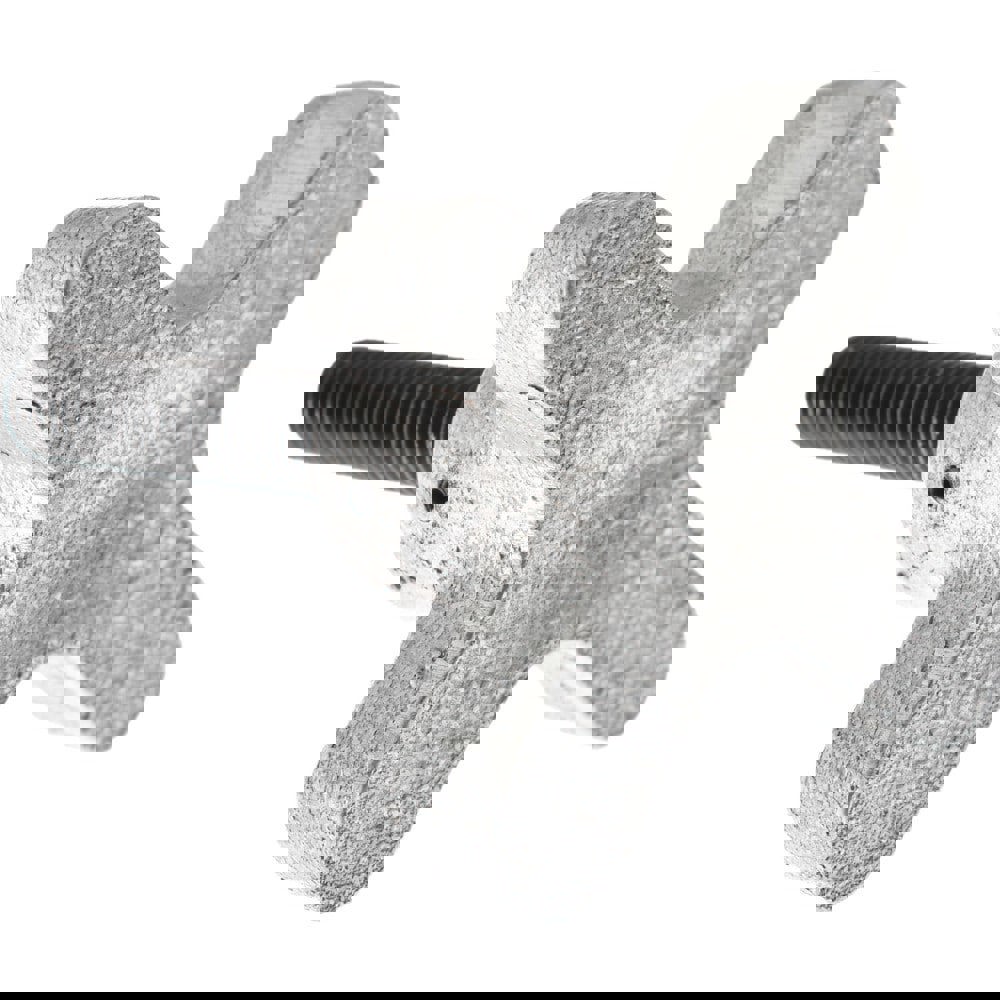 C-12L14 Steel Thumb Screw: 5/16-18, Lobed Head